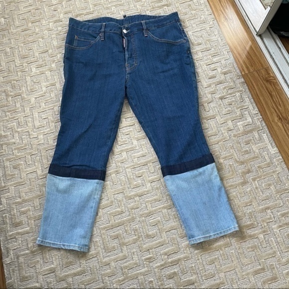 DSquared Icon Patchwork Jeans - Picture 6 of 8